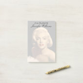 Post-it® Marilyn Gray (Sur un bureau)