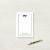 Post-it® Marine américaine | Marine américaine (Sur un bureau)