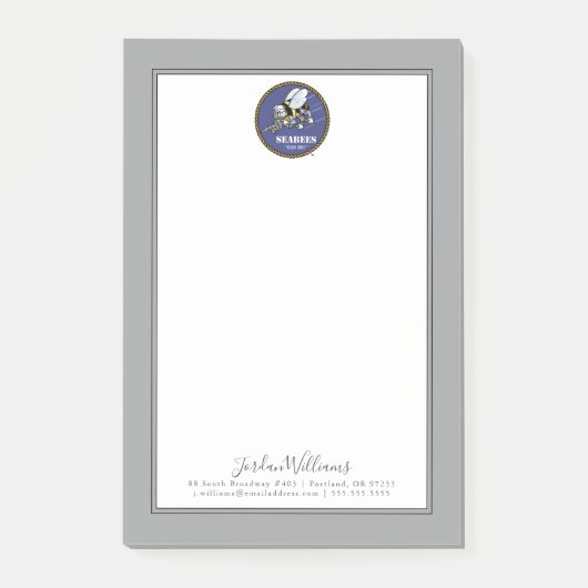 Post-it® Marine américaine | Photos (Devant)