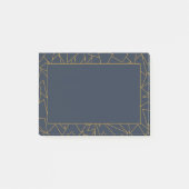 Post-it® Marine bleu et or (Devant)