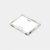 Post-it® Mariposa bleu Dusty Notes postales Vintages (Incliné)