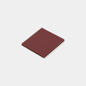 Post-it® Maroon brûlé (couleur solide) (Incliné)
