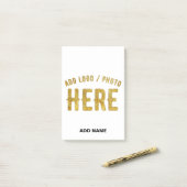 POST-IT® MARQUE BLANCHE VERIFIEE PERSONNALISABLE MODERNE ET (Sur un bureau)