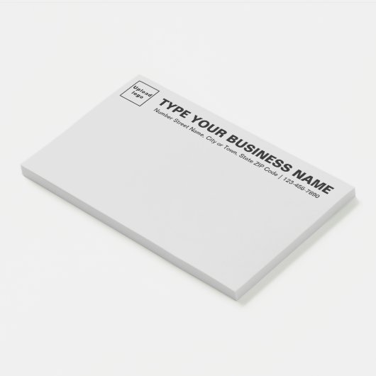 Post-it® Marque d'affaires sur le cap de Grey Large (Incliné)