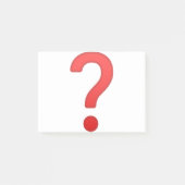 Post-it® Marque de question (Devant)