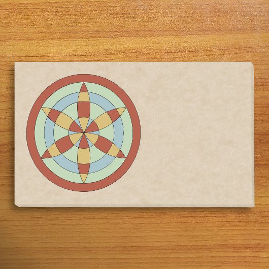 Post-it® Marque de sortie Suffolk Hexafoil (Daisy Wheel)