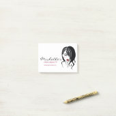 Post-it® Marque salon de coiffure et de beauté (Sur un bureau)