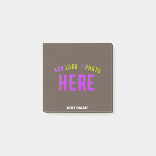 POST-IT® MARQUE VÉRIFIÉE DE CAFÉ MODERNE ET PERSONNALISABLE