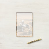 Post-it® Mars 2020 Rover Sur La Surface De Mars. (Sur un bureau)