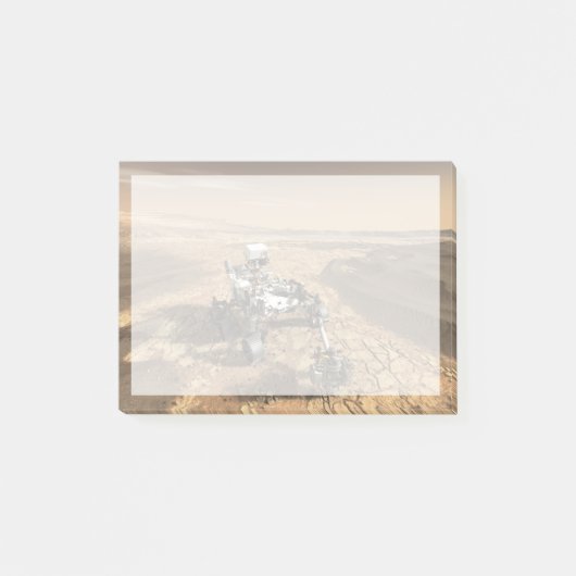 Post-it® Mars 2020 Rover Sur La Surface De Mars. (Devant)