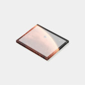 Post-it® Mars Science Laboratory approchant Mars. (Incliné)