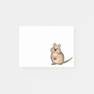 Post-it® Marsupial australien mignon de Quokka