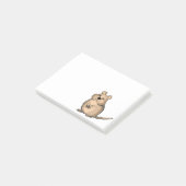 Post-it® Marsupial australien mignon de Quokka (Incliné)