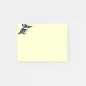 Post-it® Martin-pêcheur pie de Birdorable (Devant)