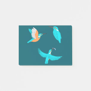 Post-it® Martin-pêcheurs communs