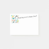 Post-it® Martini notes d'un Posty d'Aller-Aller (Devant)
