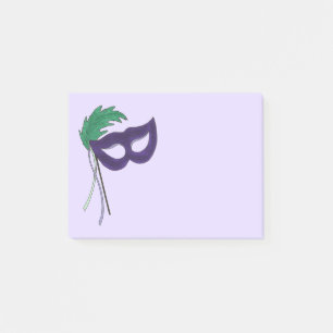 Post-it® Mascarade violet Mascarade Masque Théâtre dramatiq