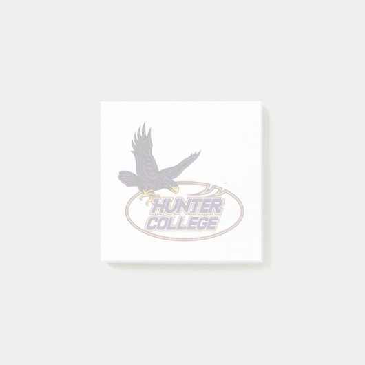Post-it® Mascotte des Hawks de Hunter College (Devant)