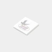 Post-it® Mascotte des Hawks de Hunter College (Incliné)
