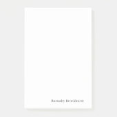 Post-it® Masculine classique simple et simple (Devant)