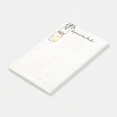 Post-it® Mason moderne Jar & Fireflies Notes rustiques (Incliné)