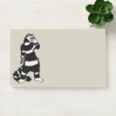 Post-it® Masque de crâne de chat bizarre gothique (Bureau)