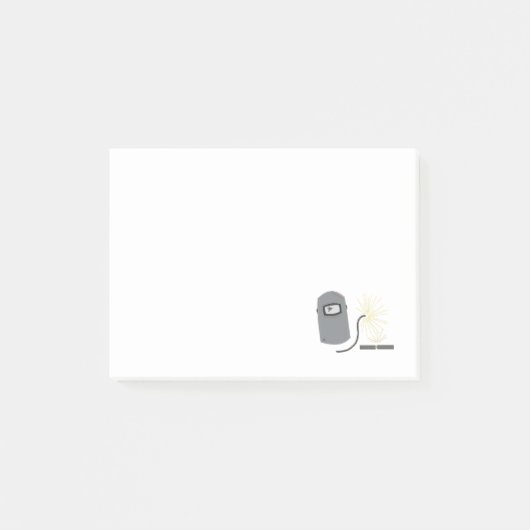 Post-it® Masque et torche de soudage (Devant)