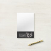 Post-it® Massage Thérapie Guérison Mains Énergie Spa Bien-ê (Sur un bureau)