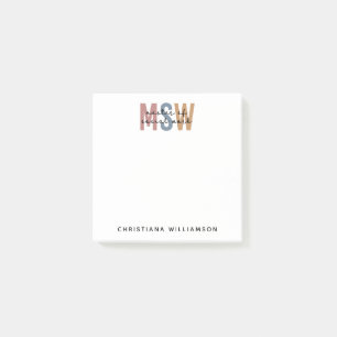 Post-it® Master en travail social en MSW