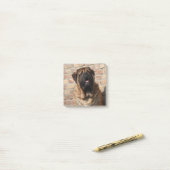 Post-it® Mastiff anglais (Sur un bureau)
