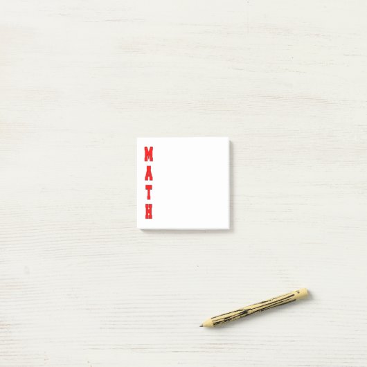 Post-it® Math (Sur un bureau)