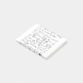 Post-it® math equations and formulas (Incliné)