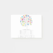 Post-it® MATH WHISPERER Colour Tree Tee, I Love Math Enseig (Devant)