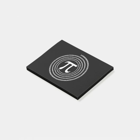 Post-it® Mathématiques Pi Mathématiques Pi Math (Incliné)