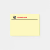 Post-it® MattMorseTV Post It Notes (différentes tailles) (Devant)