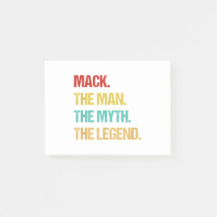 Post-it® Mec Mack L'Homme Le Mythe La Légende