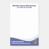 Post-it® Mécanicien bateau mobile (Devant)