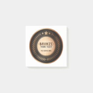 Post-it® MÉDAILLE Bronze Champion DIY IMPRESSION PERSONNALI