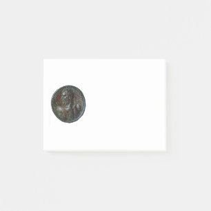 POST-IT® MEDALLION ROMAIN ANTIQUE BRONZE
