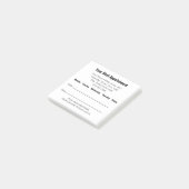 Post-it® Médecin Bureau Votre prochain rappel de rendez-vou (Incliné)