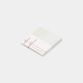 Post-it® Médecin cardiologue Carte de visite (Incliné)