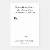 Post-it® Médecin Obstétricien d'ordonnance Gynécologues (Devant)