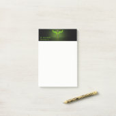 Post-it® Médicale holistique alternatif Caduceus Feuilles v (Sur un bureau)