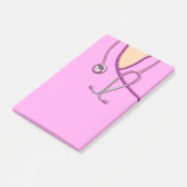 Post-it® Médicale rose frotte (Incliné)