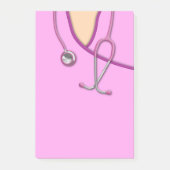 Post-it® Médicale rose frotte (Devant)