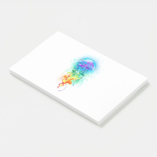 Post-it® Méduse arc-en-ciel (Incliné)