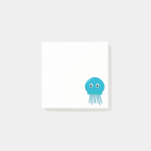 Post-it® Méduse de dessin animé mignonne