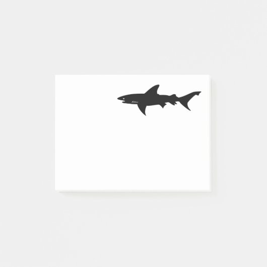 Post-it® Méfiez-vous des requins qui dessinent (Devant)
