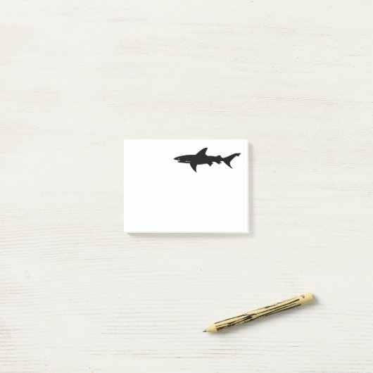 Post-it® Méfiez-vous des requins qui dessinent (Sur un bureau)