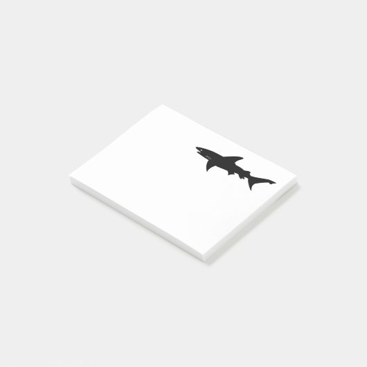 Post-it® Méfiez-vous des requins qui dessinent (Incliné)